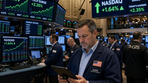 Nasdaq dosiahol nové historické maximum vďaka technologickému rastu