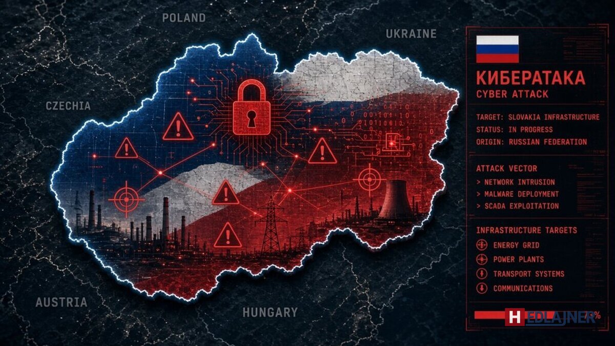 Slovensko sa ocitlo v centre ruských kybernetických operácií