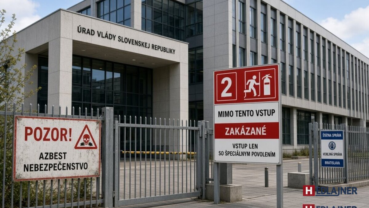Azbest v centrále daniarov: Mimoriadny režim v Bratislave