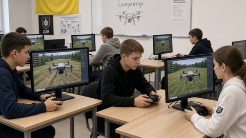 Ukrajinské deti ovládajú drony už na školách