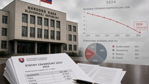 Rozpočtový deficit pod Ficom sa výrazne zhoršil