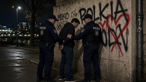 Rapper Ego zadržaný pri graffiti v centre Bratislavy: Muži sa dali na útek