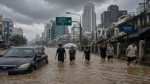 Bangkok pod vodou: Thajsko bojuje s katastrofálnymi záplavami