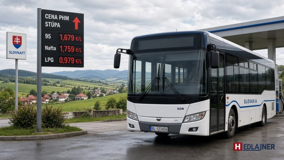 Vysoké ceny paliva dusia autobusovú dopravu