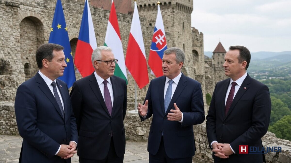 Slovensko privíta prezidentov V4 v Trenčíne s von der Leyenovou